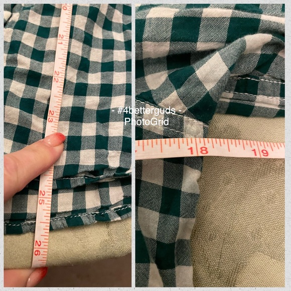 SET 2 Bundle J.Crew Boys Check Gingham Print Cotton Long Sleeve Button Shirt 2 - Picture 11 of 15